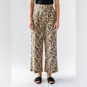 Mirth Handmade Collection Bay Pant in Twig Print 100% Cotton | Size Small